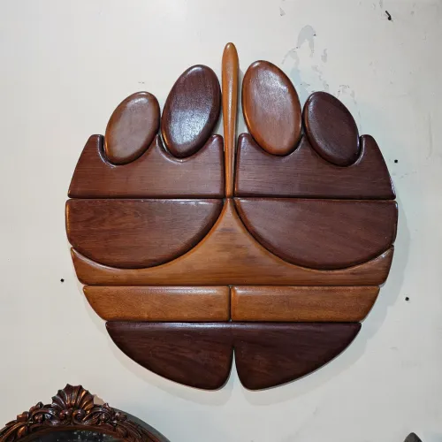 Decoração, esculturas de madeira de parede artista Josilton Tonm