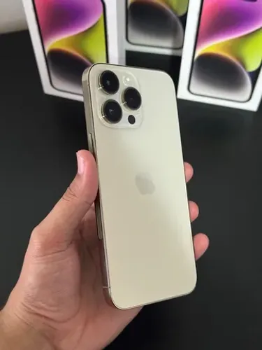 iPhone 14 Pro Max 128gb Gold Seminovo 