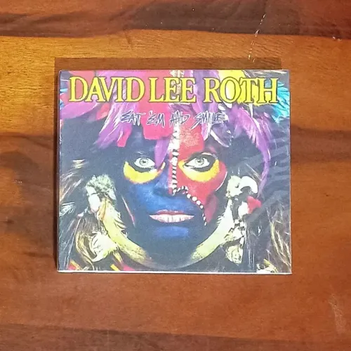 CD lacrado David Lee Roth Eat Em And Smile 1986 raro