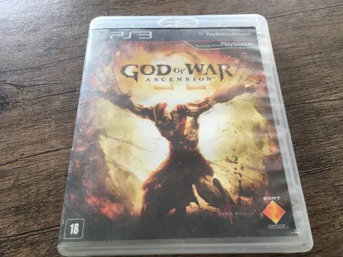 God Of War Ascension mídia física