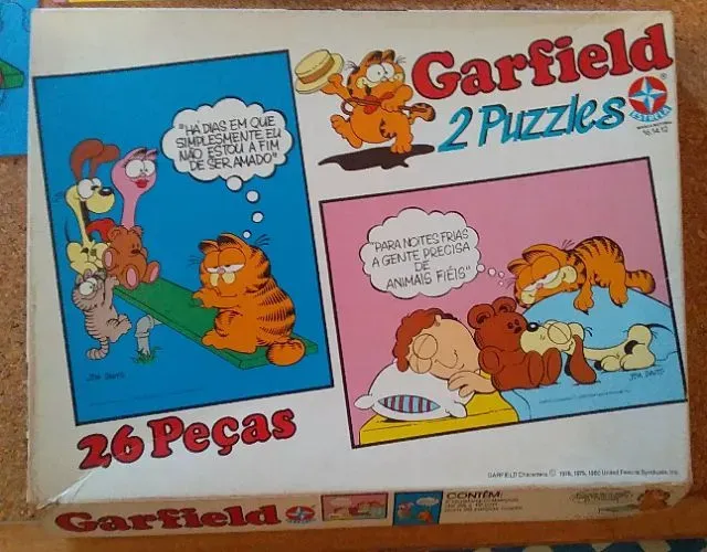 Quebra-cabeça Garfield