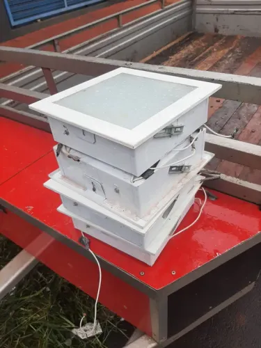Luminárias de embutir no gesso