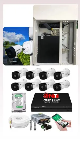 Melhor preço do Goiás em segurança , câmeras alarme cerca elétrica sensor cobrimos preço 