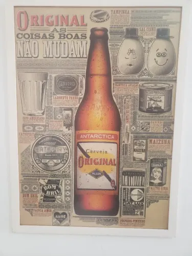 Quadro As Coisas Boas Não Mudam. Original