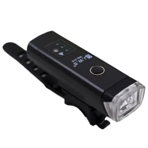 Lanterna Farol Dianteiro Bike Sensor Noturno WS-216 Led 400 Lúmens Recarregável 7991