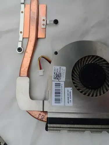 Cooler e dissipador de calor do Notebook Dell Inspiron 15