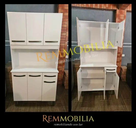 Armário de Cozinha multiuso novo - entregamos montado