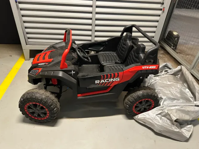 Carro eletrico Bateria 24V - aceita cartão de crédito 