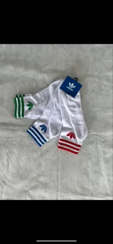 Kit Meias Adidas Três Listras 3 Pares - Novas - Originais - 