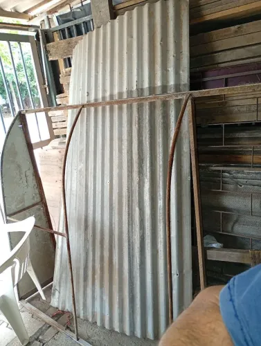 Telha zinco de fibra e fibrocimento leia 