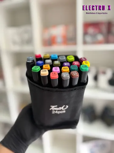 Canetas Marcadoras Touch 24 cores - Desenho e Arte