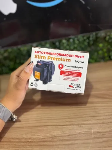 Autotransformador Bivolt Slim Premium - 300W - FORCE LINE