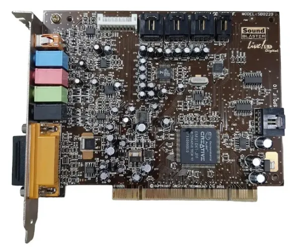 Placa Pci Sound Blaster Creative Sb0220