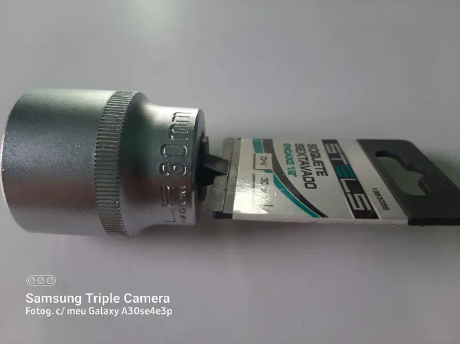 Soquete sextavado 30 mm Novo