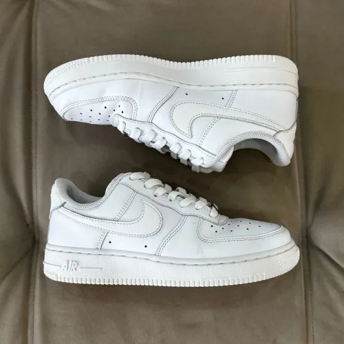 Tênis Nike Air Force 1 Low Triple White Branco Original - Tamanho 35.5