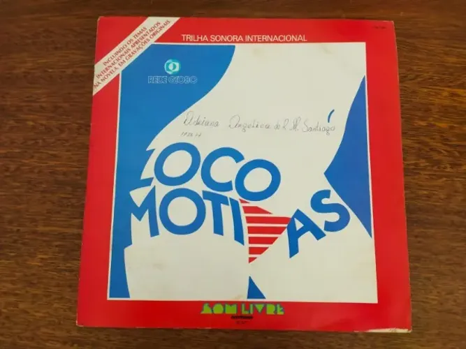 Disco De Vinil Loco-motivas