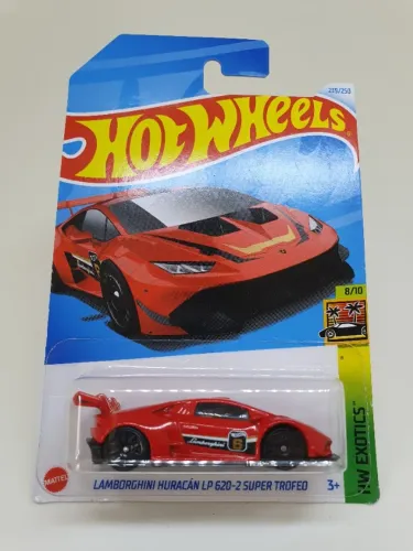 Hot wheels Lamborguini Huracán LP 620-2 super trofeo vermelho (blister)