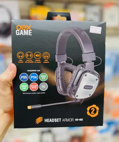 Fone Top De Linha Gamer Ps5