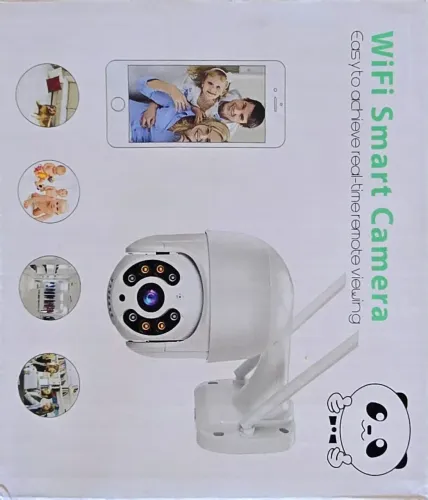 Câmera Wi-Fi inteligente para segurança doméstica