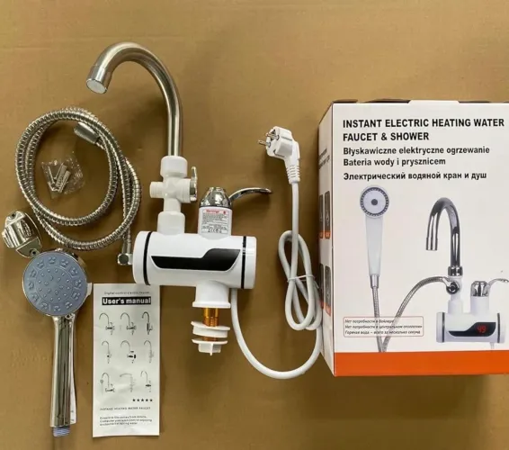 Torneira Elétrica Instantâneo Aço Inox 220v 3000w 