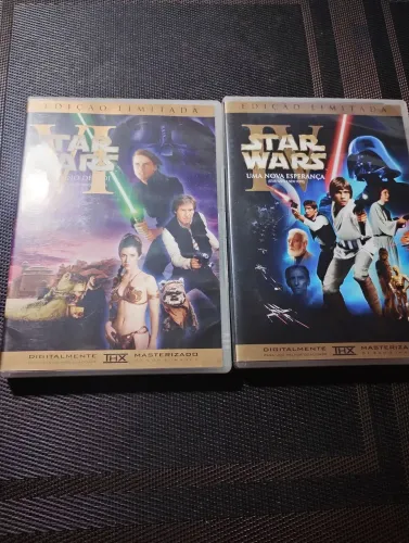 Star Wars DVDs Duplos