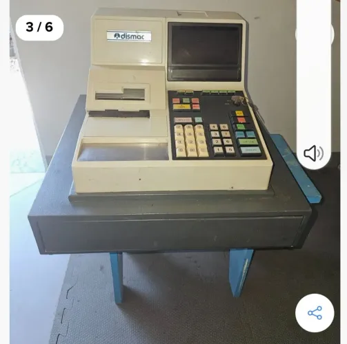 Caixa Registradora Antiga Dismac