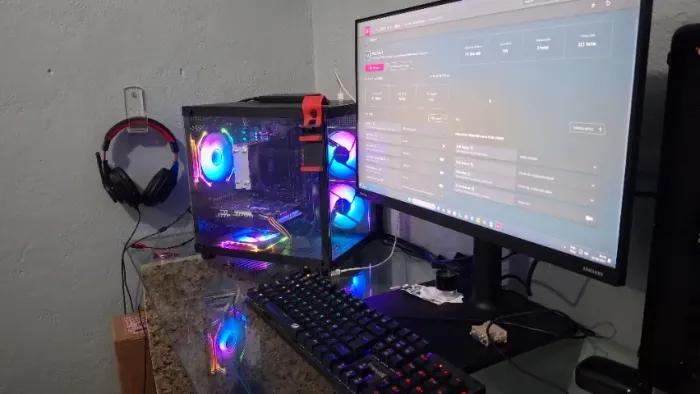 PC gamer completo, m.2 512GB, 7 meses de uso