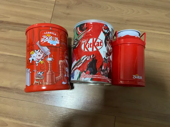 Latas colecionáveis 
