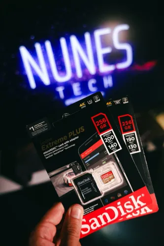 Cartão de Memória MicroSD SanDisk Extreme Plus 256GB - Original e Lacrado