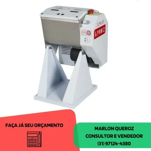 Amassadeira Semi Rápida 15 Quilos G.Paniz Nova