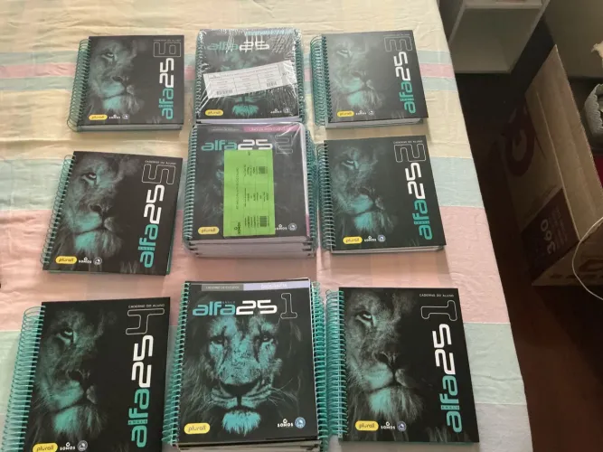 Livros de pré-vestibular 