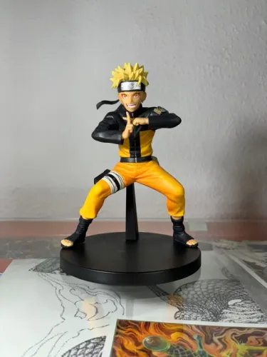 Action figure Uzumaki Naruto - Naruto Shippuden Vibration Stars Bandai Banpresto original