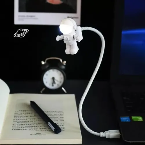 Luminária USB astronauta