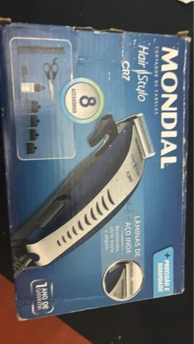 Cortador de Cabelo Mondial Hair Stylo CR7