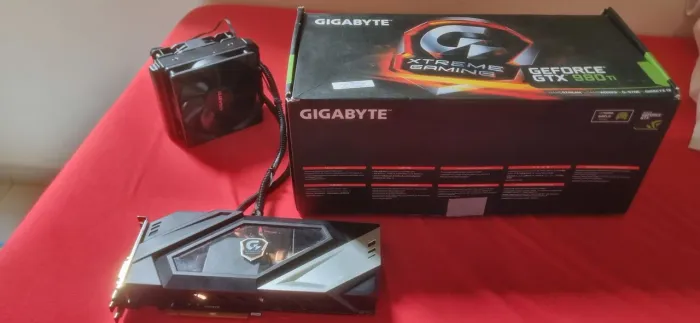 Gtx 980 Ti waterforce Super rara, única aqui