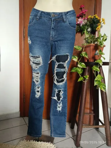 Calça Jeans Feminina - Revanche - 38 (veste 38/40)