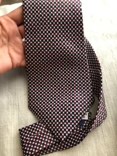 Gravata estampada geométrica marca 5° AVENIDA