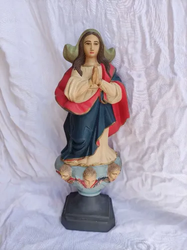 Nossa Senhora da Conceição- Madeira policromada