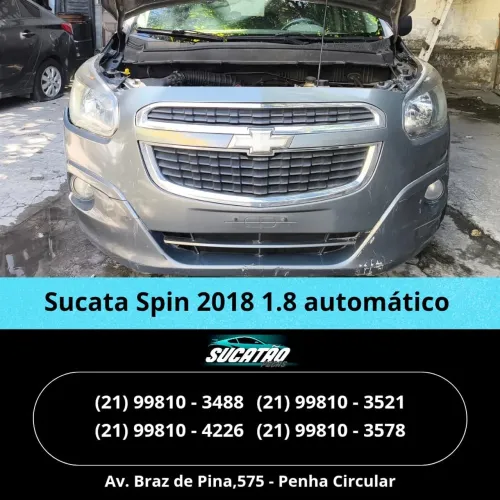 Sucata Spin 2018 1.0 automático 