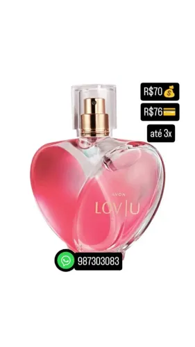 Perfume Avon Lov U - Promoção
