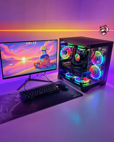 Pc Gamer completo AMD Ryzen 5 + Rx 6600 desconto de 40% ultima unidade