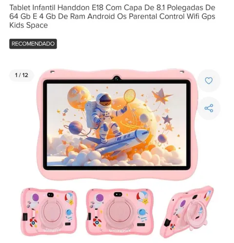 Vendo tablet infantil