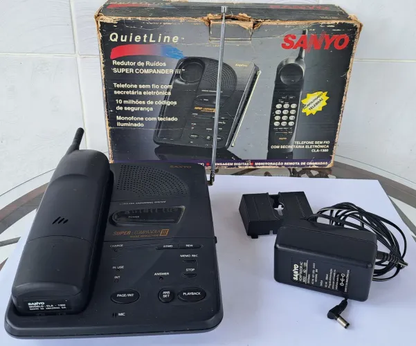 Telefone sem Fio Sanyo Super Compander III CLA-1300