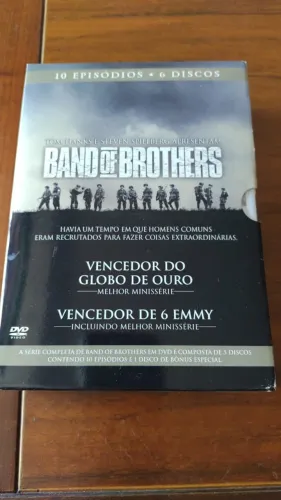 DVD - minissérie Band of Brothers