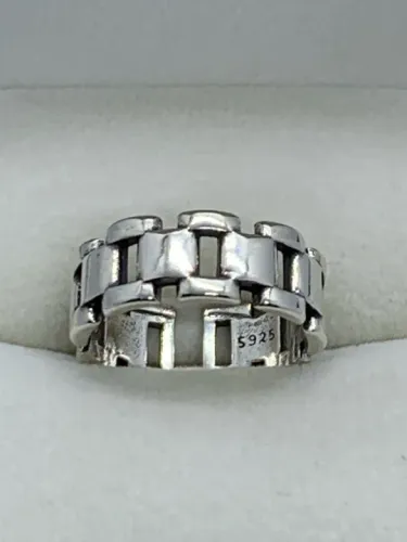 Anel de prata 925 regulável 