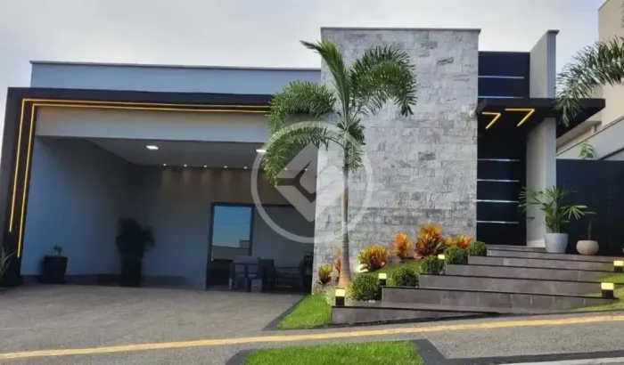 Casa Térrea 3 Quartos no Condomínio Jardins Bolonha codigo: 133852