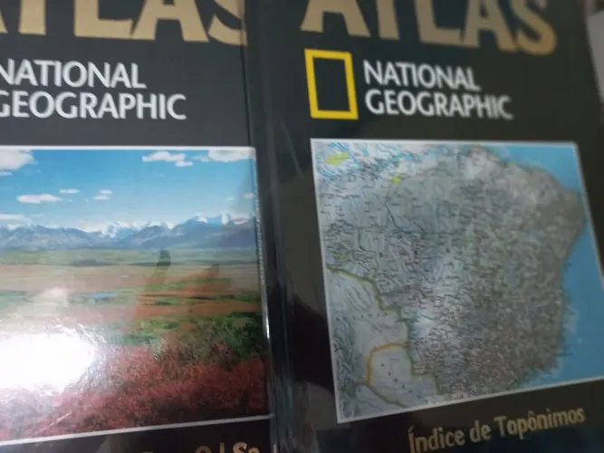 Coleção Atlas National Geographic