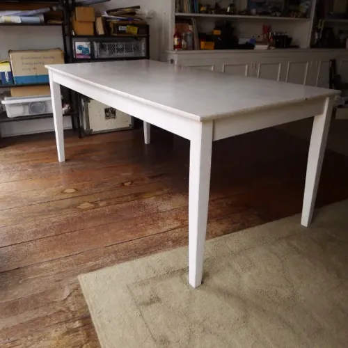Mesa de Madeira para Escritório, Atelier, Base de Trabalho ou Refeições