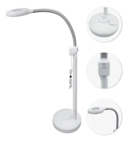 Lupa Luminária Led Premium Estética Articulada