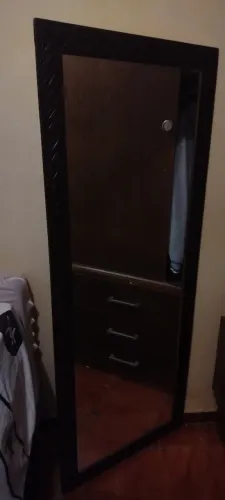Espelho de Cristal com Moldura da Rei dos Quadros